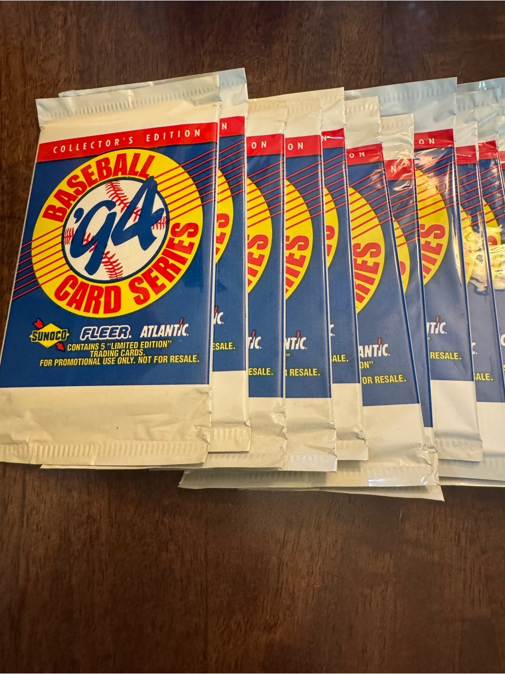 Fleer Baseball Card Series 94 Collector’s Edition - Blue & Yellow Pack